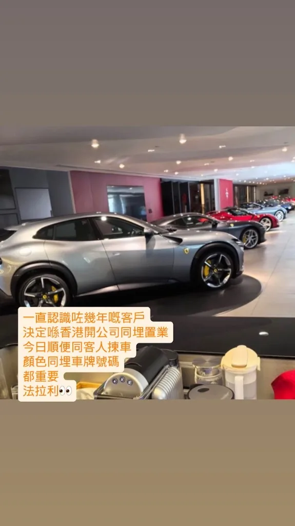 真實客戶對話截圖:生意客戶開公司順便擇車牌